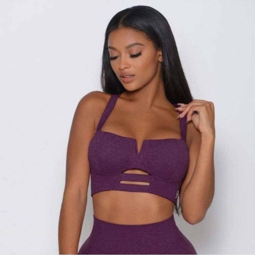Bombshell Sportswear Buxom Bra in beautiful purple Small